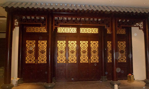 塘厦镇传统仿古门窗浮雕技术制作方法
