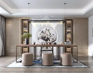 塘厦镇新中式风格茶室如何规划设计